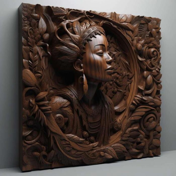 نموذج ثلاثي الأبعاد لآلة CNC 3D Art 